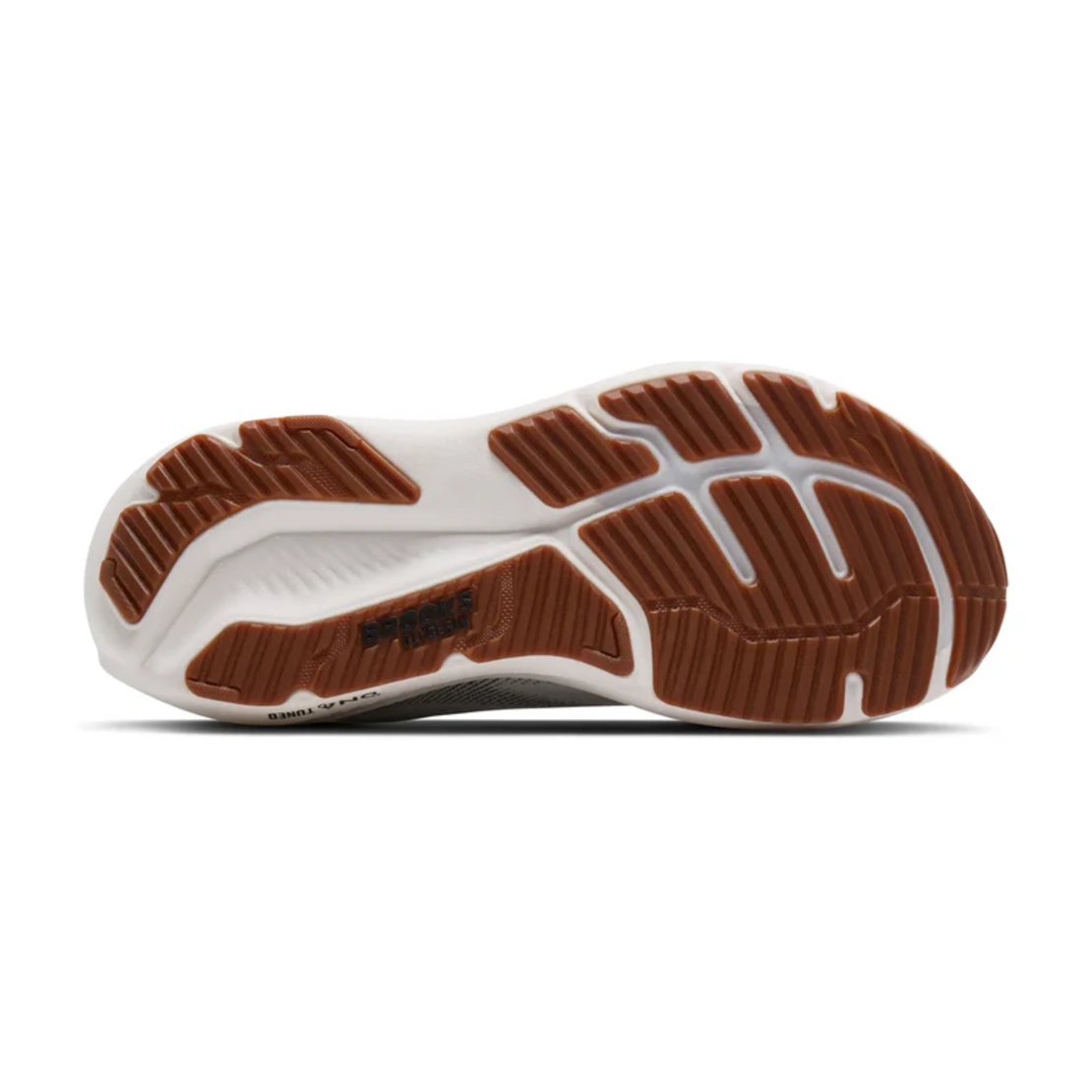 BROOKS GLYCERIN 23 2E ברוקס גברים לבן שחור