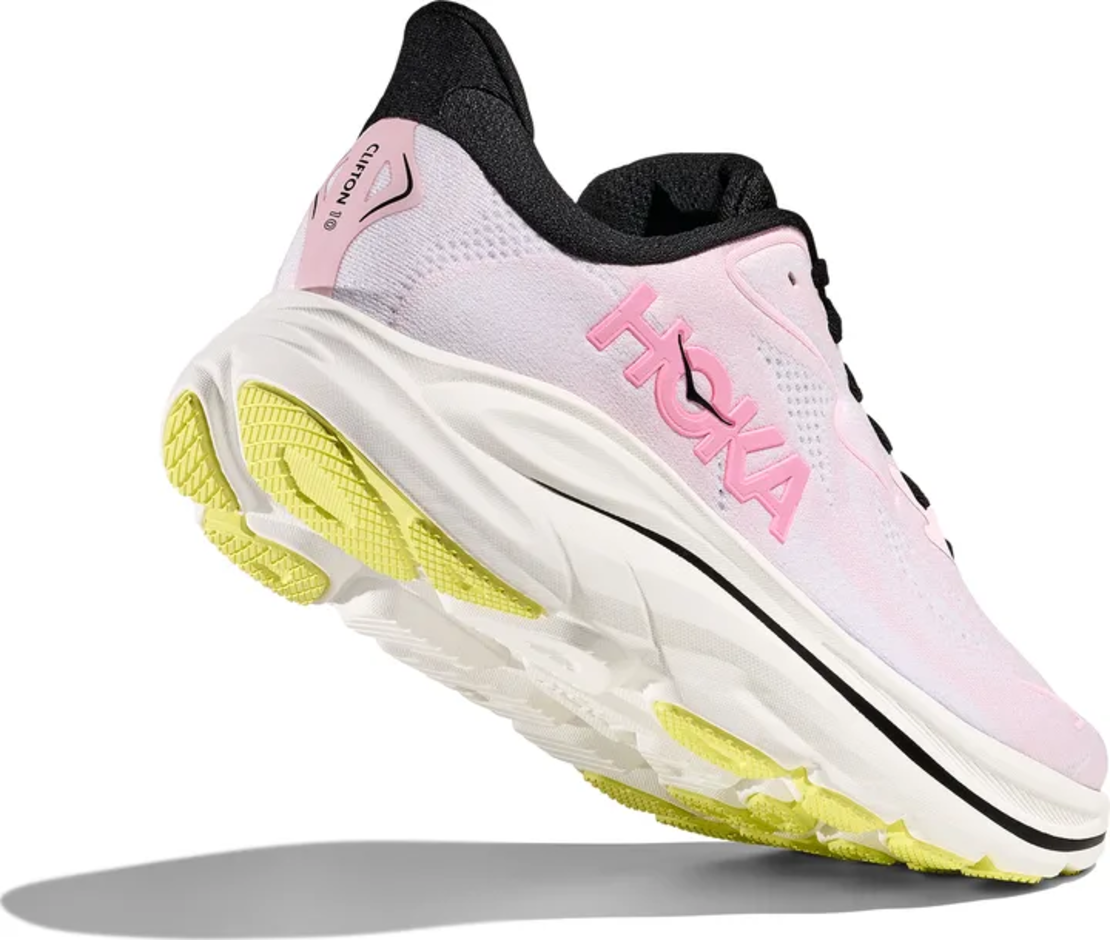 HOKA CLIFTON 10 WIDE הוקה נשים ורוד שחור