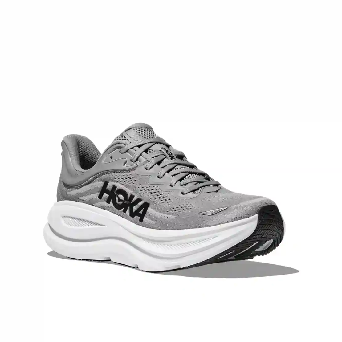 HOKA BONDI 9 X WIDE הוקה גברים אפור