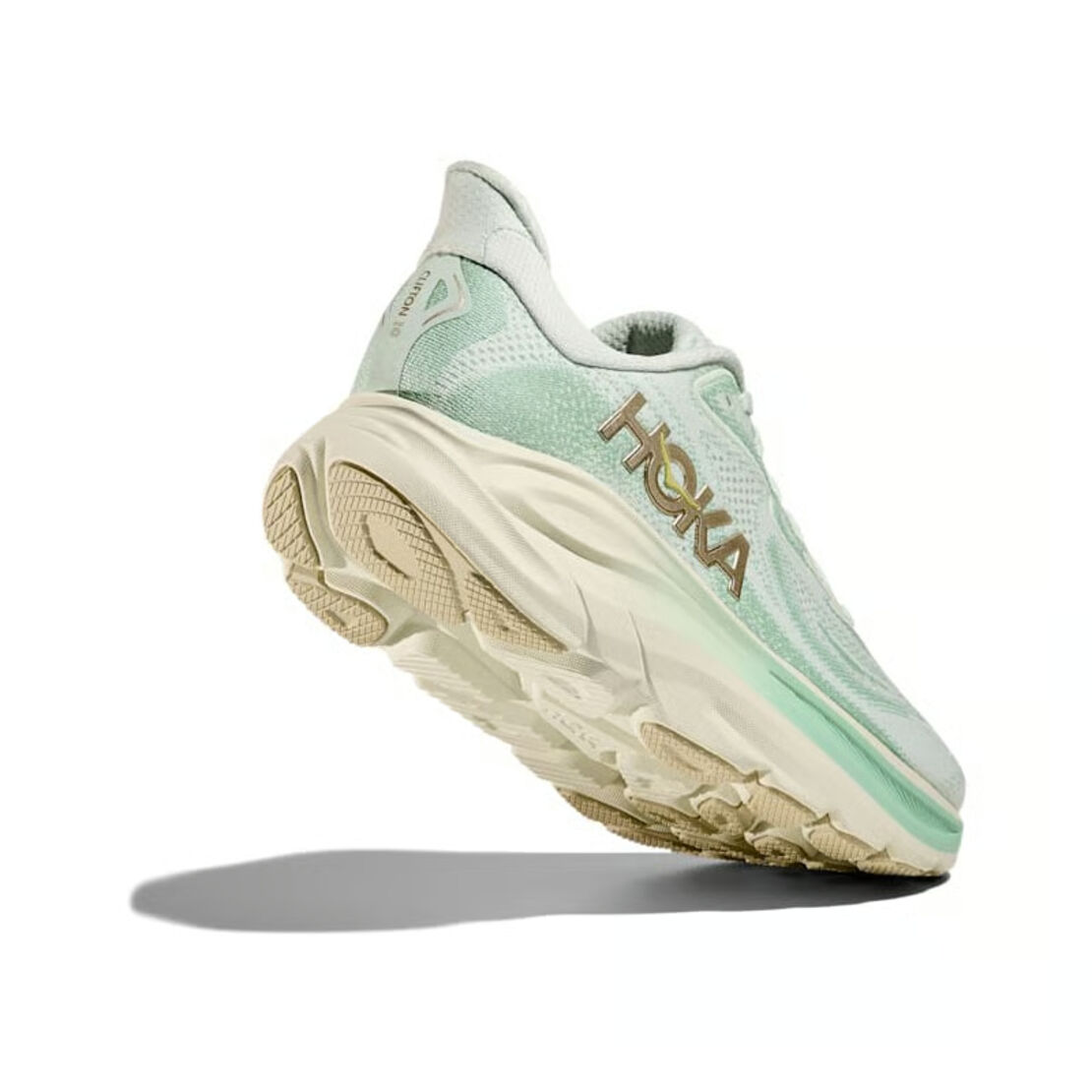 HOKA CLIFTON 10 WIDE הוקה נשים ירקרק