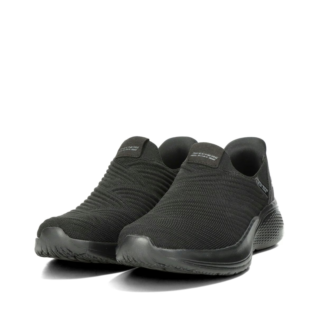 SKECHERS DAILY VISION SLIP IN סקצ'רס סליפ אין נשים שחור