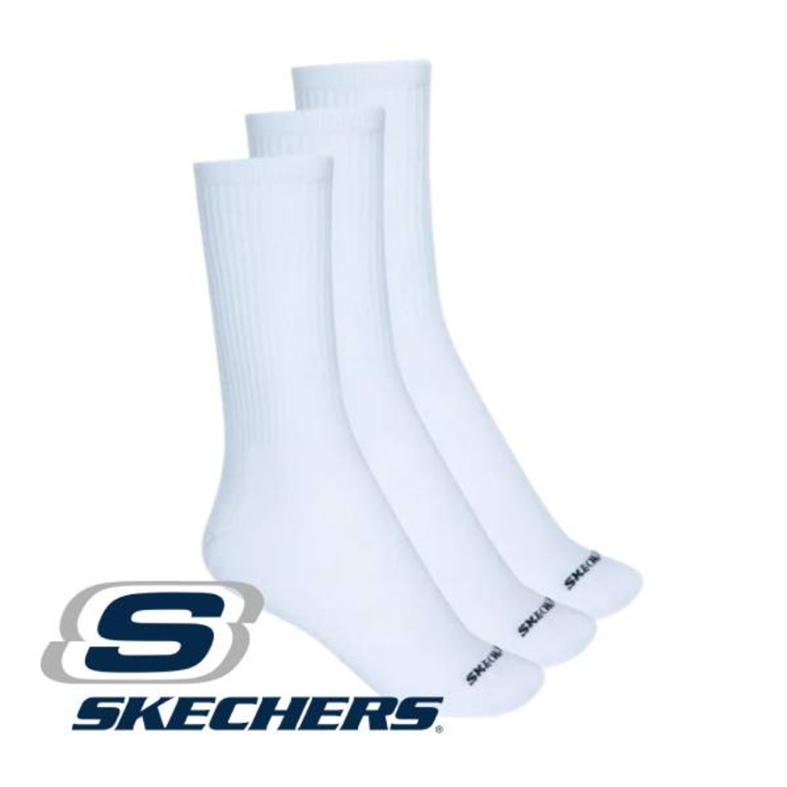 שישיית גרביים סקצ'רס גבוהות גבר 41-46