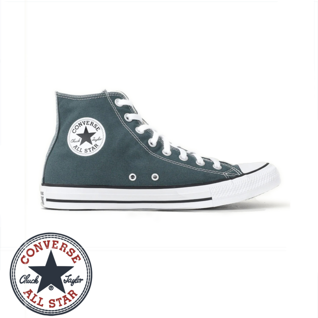 CONVERSE Chuck Taylor AllStar אולסטאר ירקרק עמוק גבוה