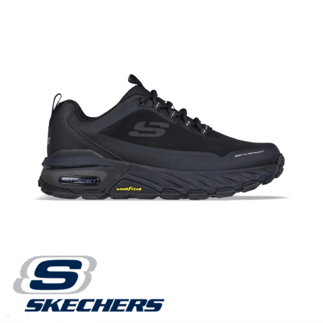SKECHERS Max Protect סקצ'רס גברים שחור
