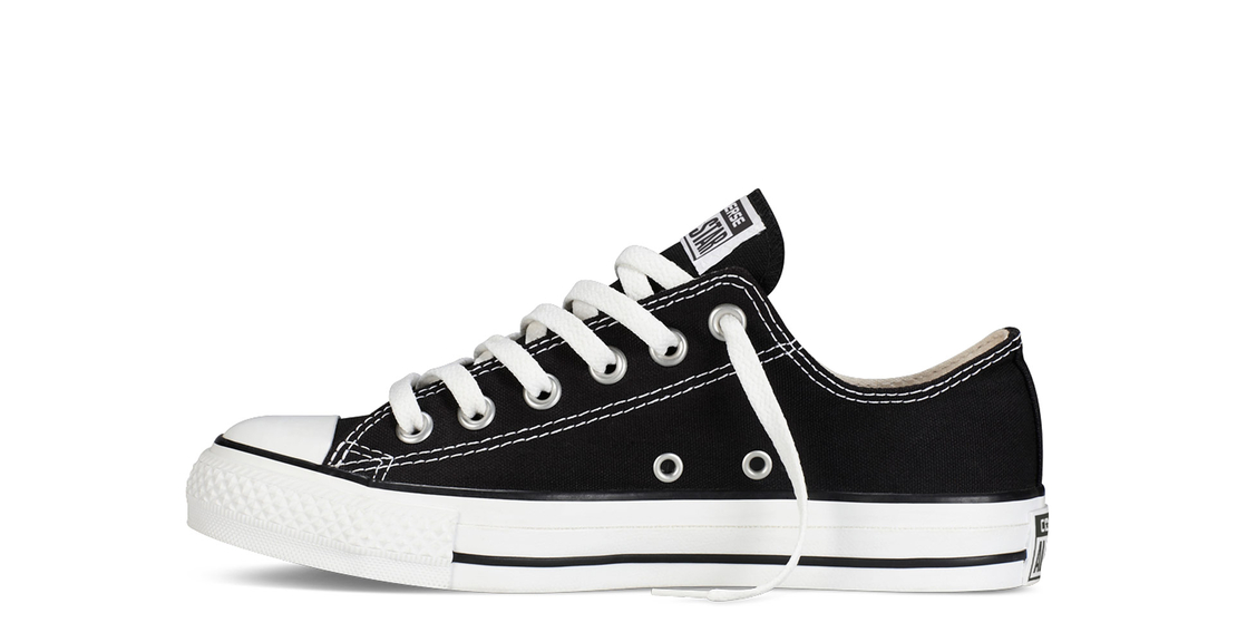 CONVERSE ALLSTAR אולסטאר שחור לבן נמוך