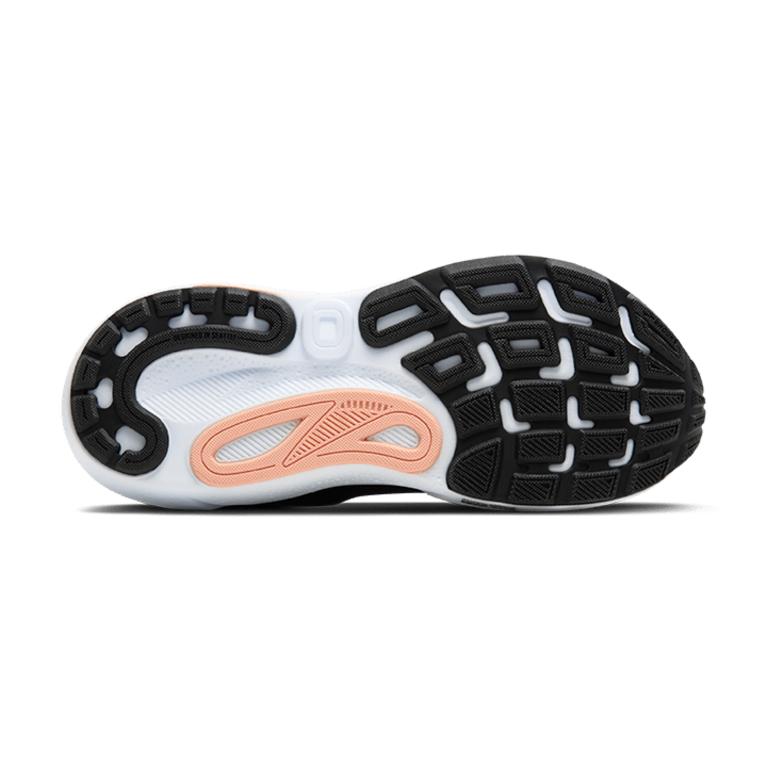 BROOKS ADRENALINE GTS 24 ברוקס נשים שחור לבן כתום