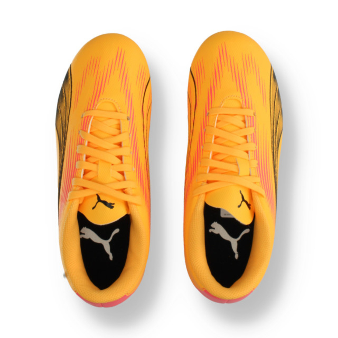 PUMA ULTRA PLAY כדורגל ילדים - כתום ורוד