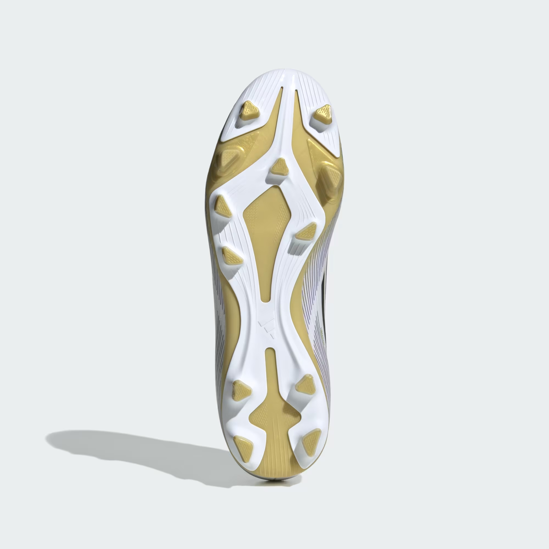 ADIDAS F50 אדידס כדורגל גברים לבן זהב