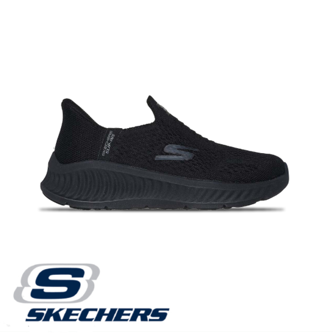 SKECHERS SLIP IN GO WALK סקצ'רס סליפ אין נשים שחור
