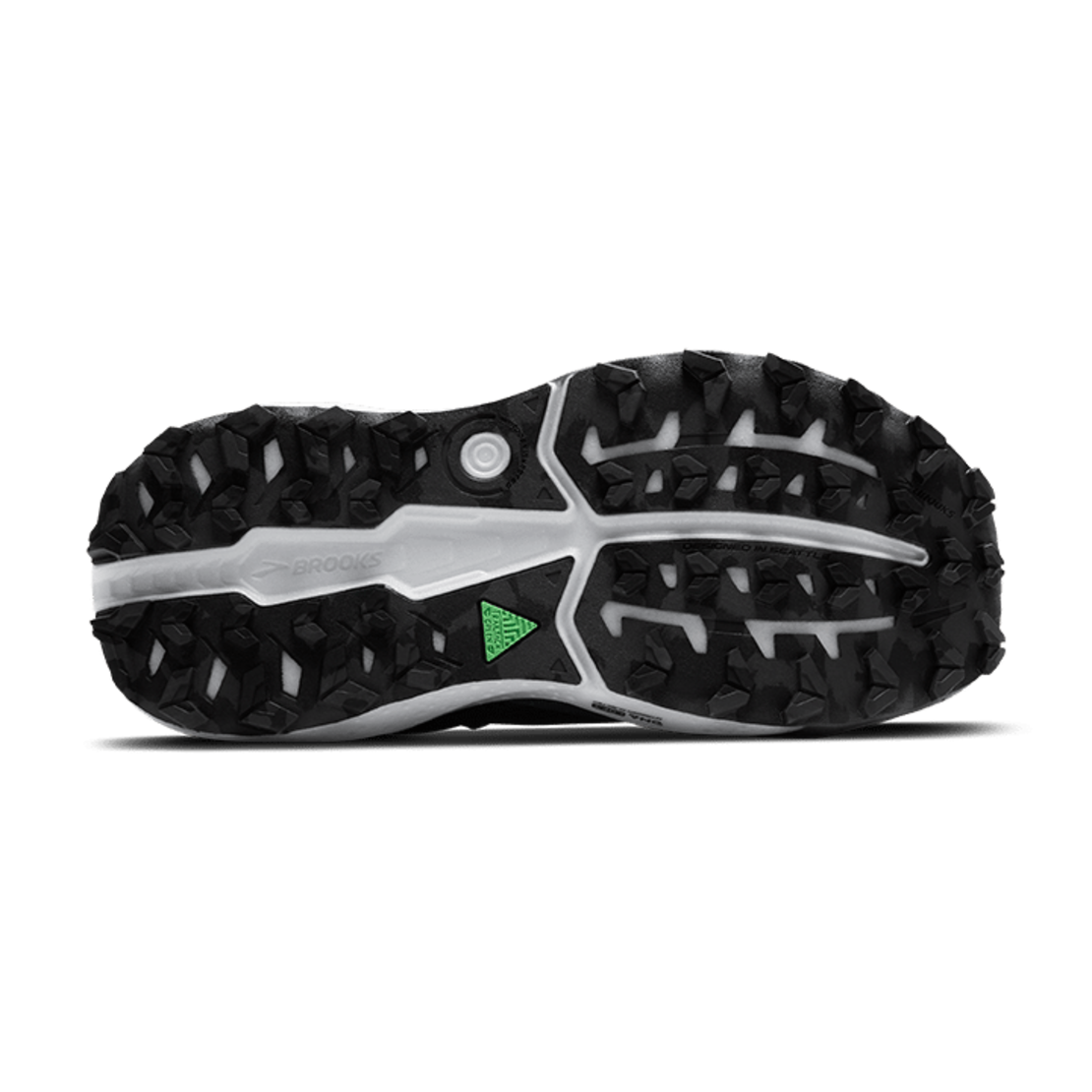BROOKS CALDERA 8 ברוקס גברים שחור לבן