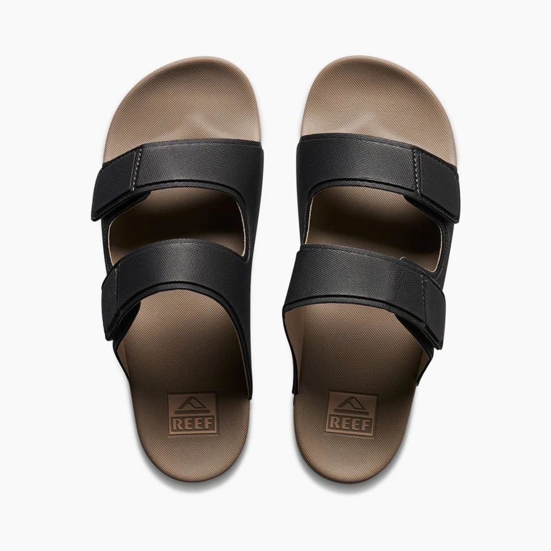 REEF Cushion Tradewind Black Fossil כפכפים לגבר חום שחור
