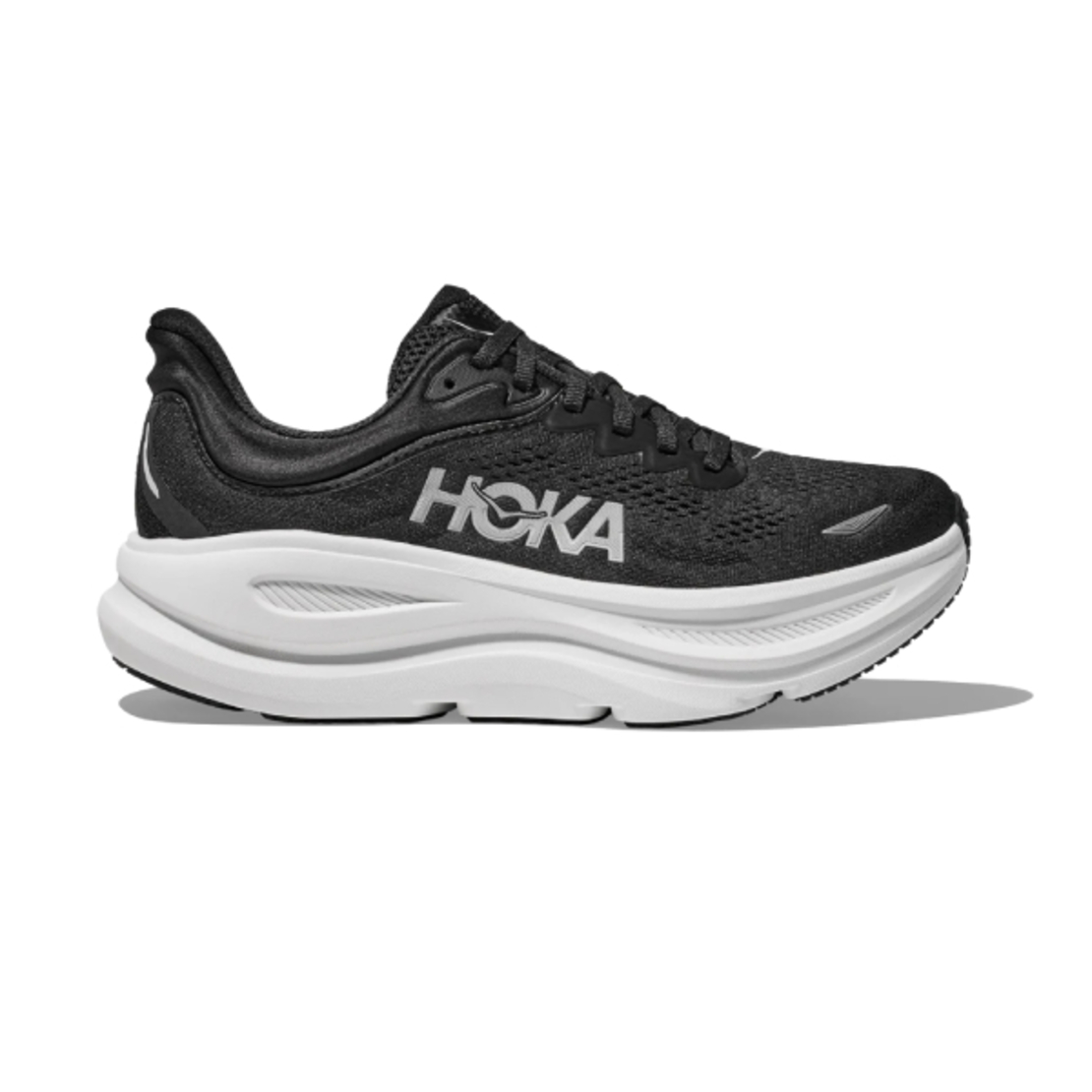 HOKA BONDI 9 WIDE הוקה נשים שחור לבן