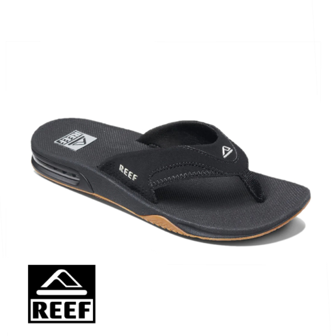 כפכפי גברים REEF FANNING BLACK שחור חום