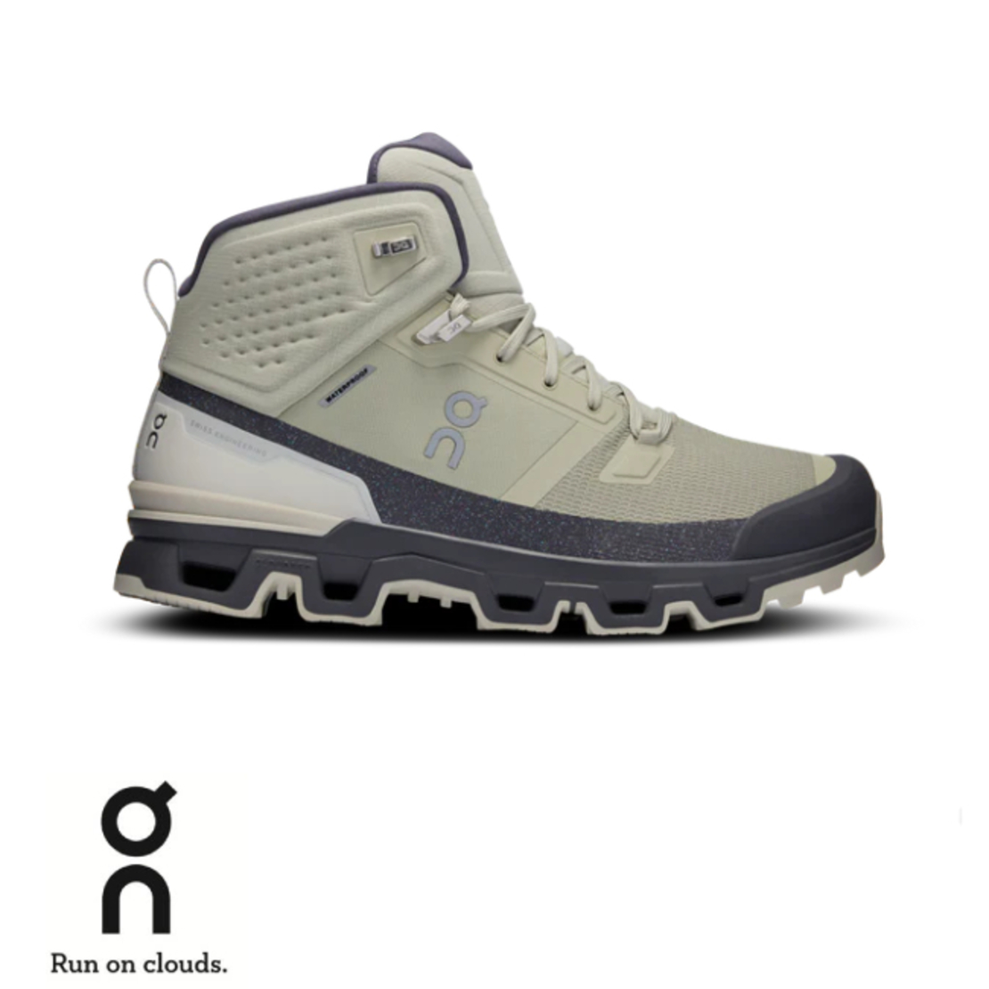 ON CLOUDROCK 2 WATERPROOF און קלאוד גברים אפור בהיר