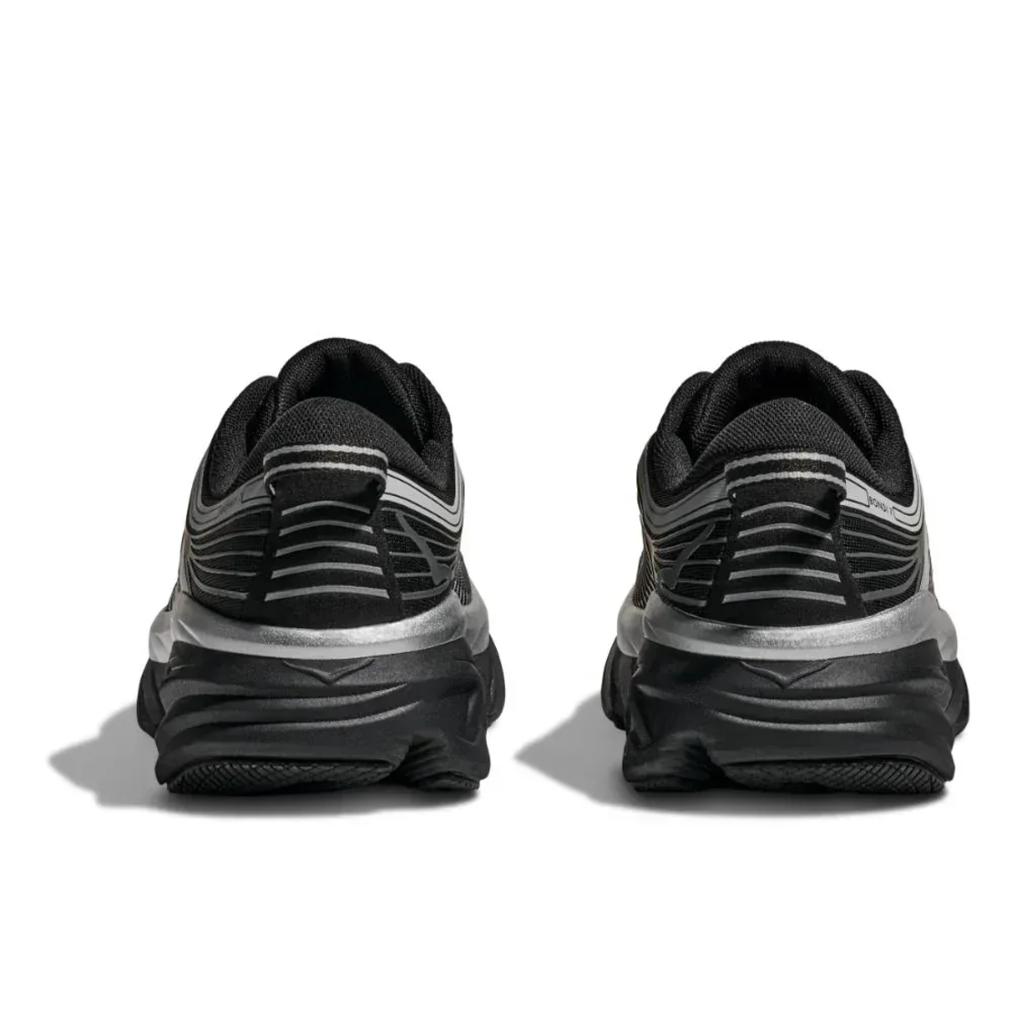 HOKA BONDI 7 הוקה גברים שחור כסוף
