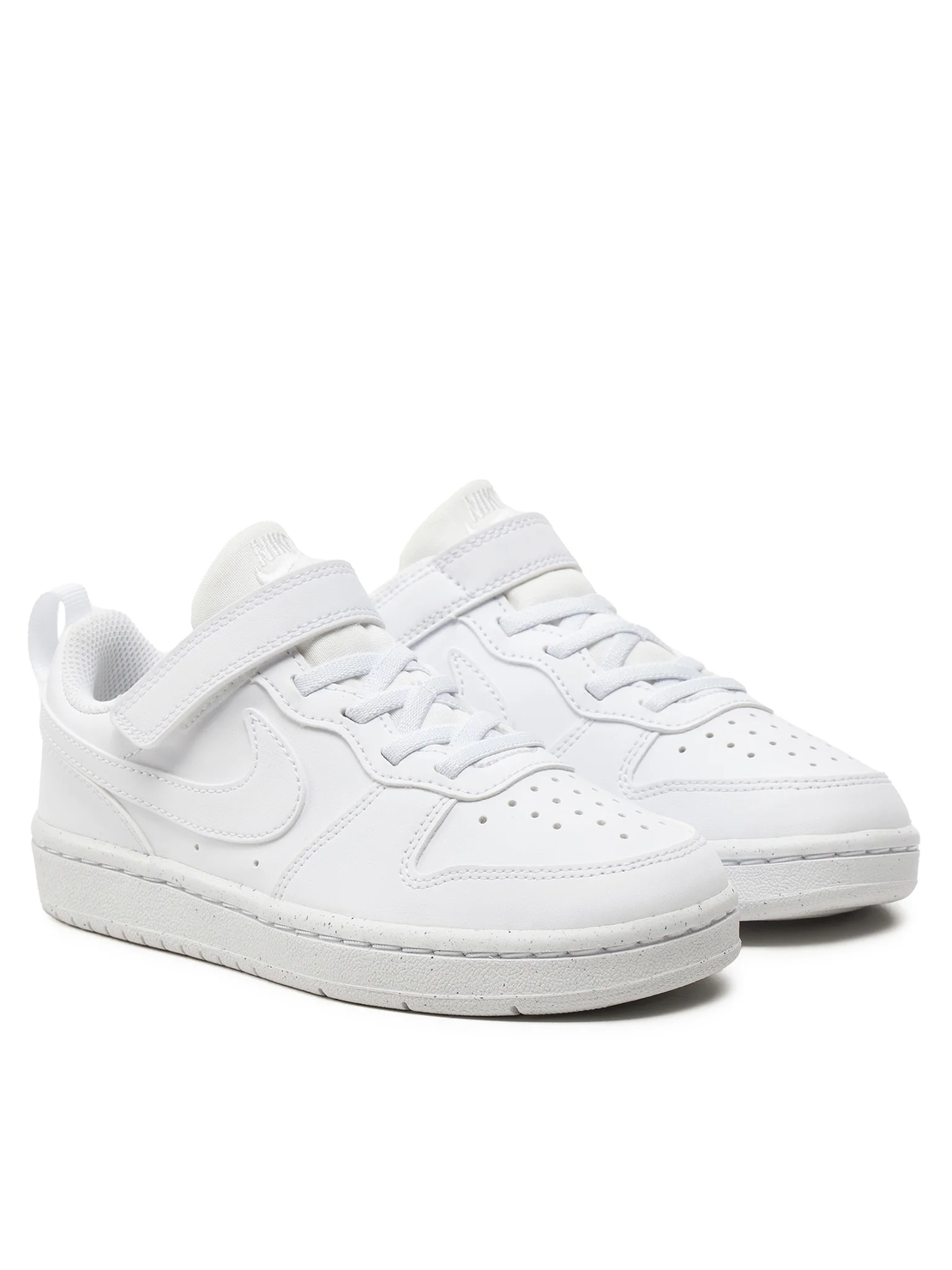 NIKE COURT BOROUGH LOW נייקי ילדים לבן