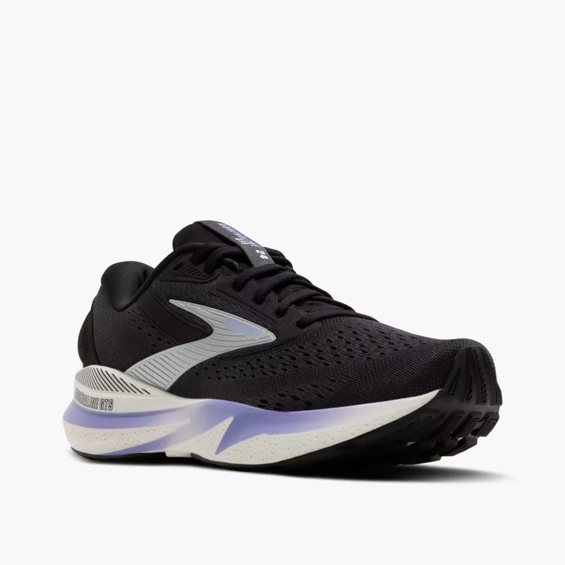 BROOKS ADRENALINE GTS 24 2E ברוקס נשים שחור לבן סגול