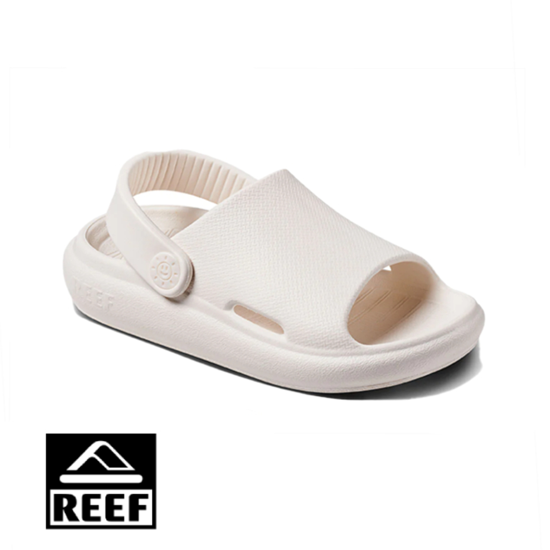 סנדלי ילדים REEF LITTLE RIO SLIDE לבן