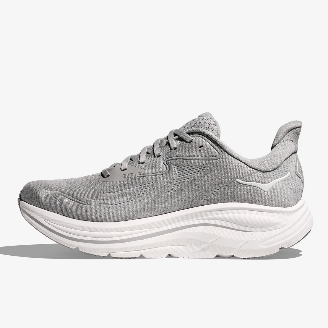 HOKA CLIFTON 10 WIDE הוקה גברים אפור