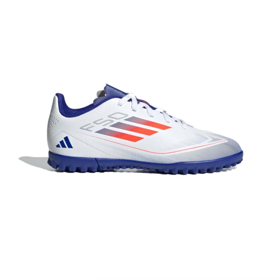 ADIDAS F50 CLUB אדידס קטרגל ילדים לבן כחול