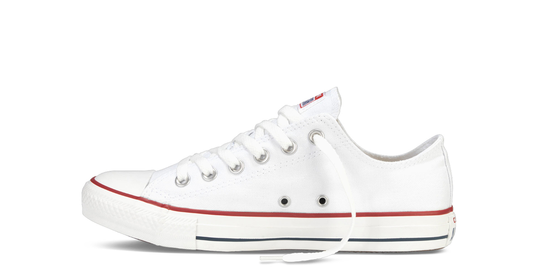 CONVERSE ALLSTAR אולסטאר לבן נמוך