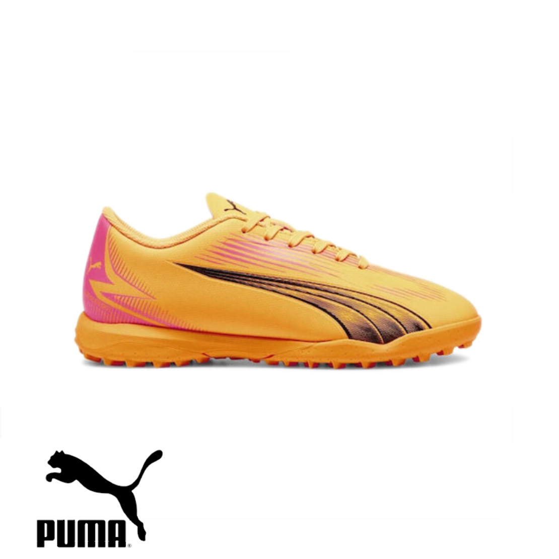PUMA ULTRA PLAY קטרגל ילדים - כתום ורוד