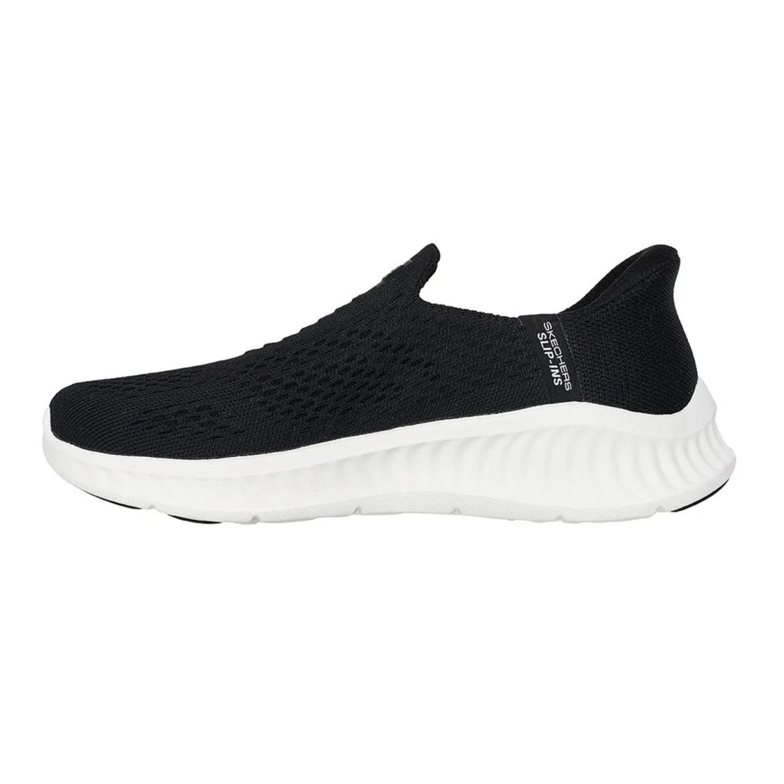 SKECHERS SLIP IN GO WALK סקצ'רס סליפ אין נשים שחור לבן