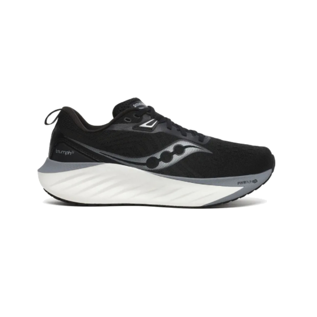 SAUCONY TRIUMPH 22 WIDE סאקוני גברים שחור לבן
