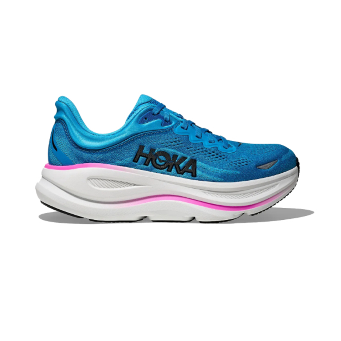 HOKA BONDI 9 הוקה נשים כחול ורוד