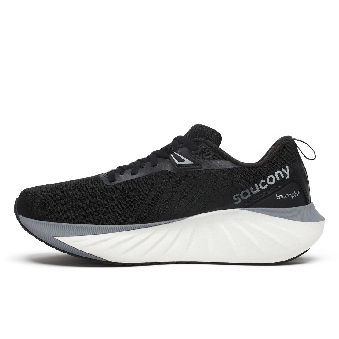 SAUCONY TRIUMPH 22 WIDE סאקוני נשים שחור לבן