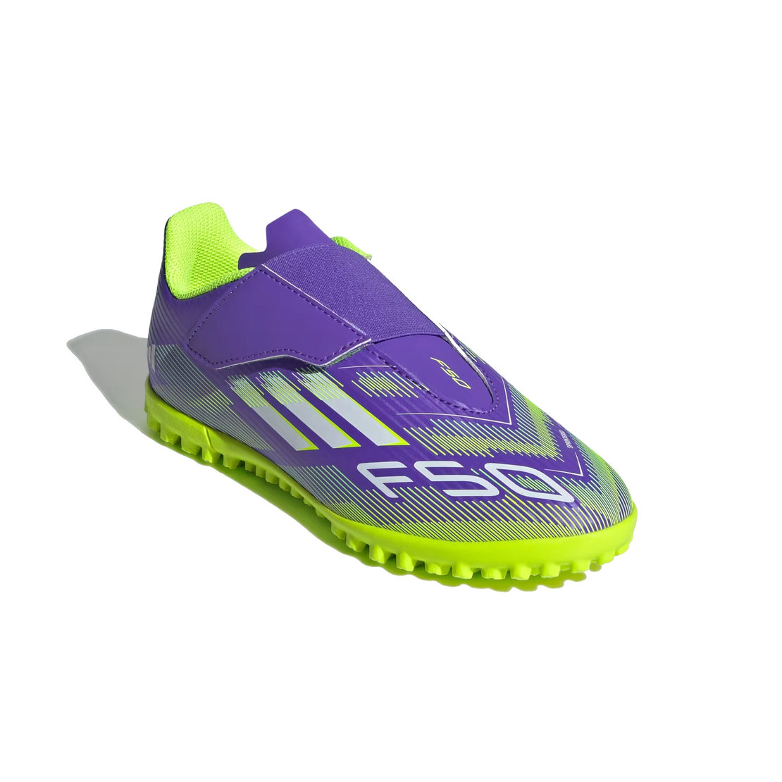 ADIDAS F50 אדידס קטרגל ילדים עם סקוץ' סגול ירוק
