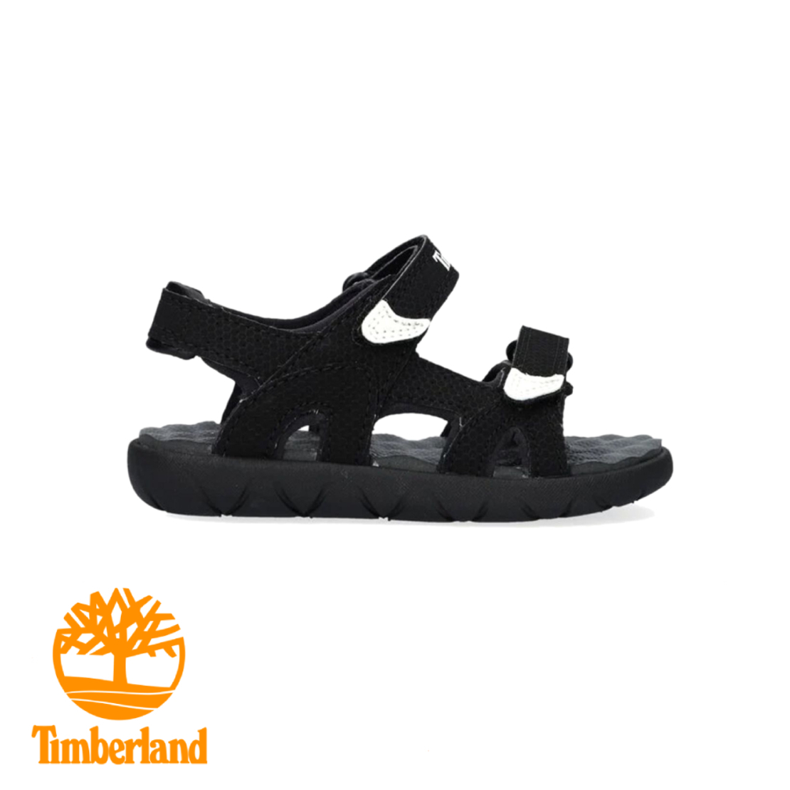 סנדל ילדים TIMBERLAND PERKINS ROW טימברלנד שחור לבן