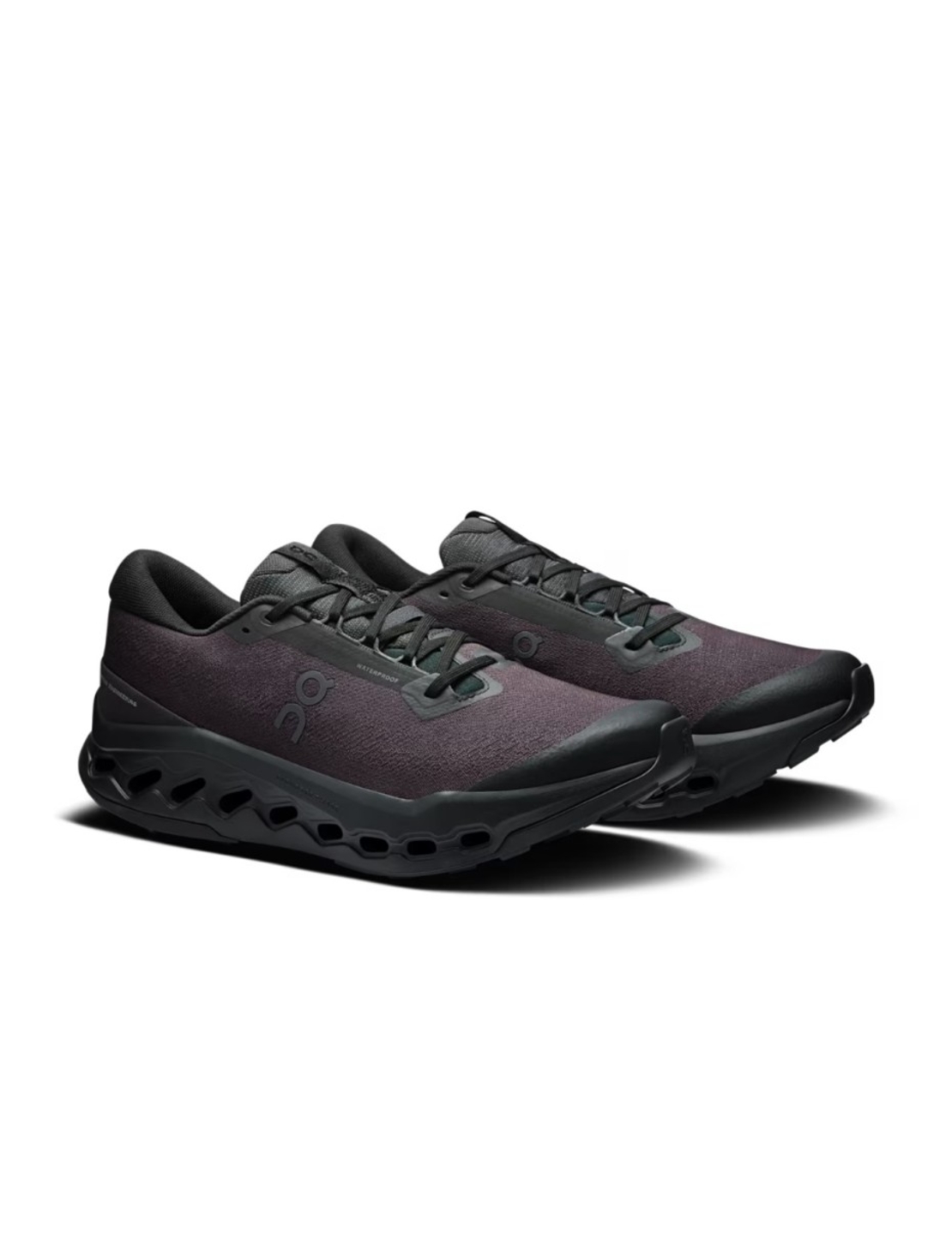 ON CLOUDSURFER TRAIL 2 WATERPROOF און קלאוד גברים שחור נגד מים
