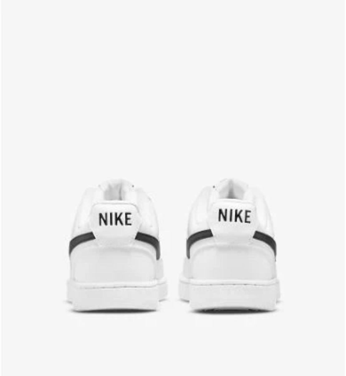 NIKE COURT VISION LOW נייקי גברים לבן שחור