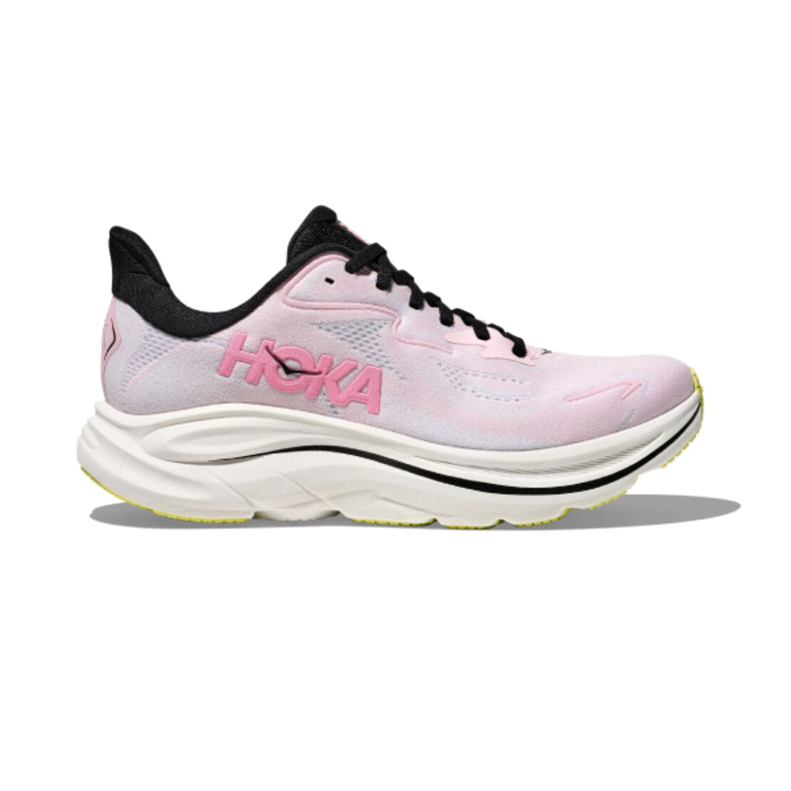 HOKA CLIFTON 10 WIDE הוקה נשים ורוד שחור