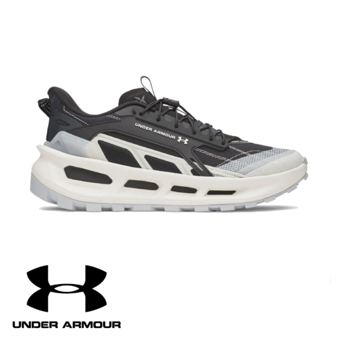 UNDER ARMOUR EXPLOR TRAIL אנדר ארמור גברים שחור לבן