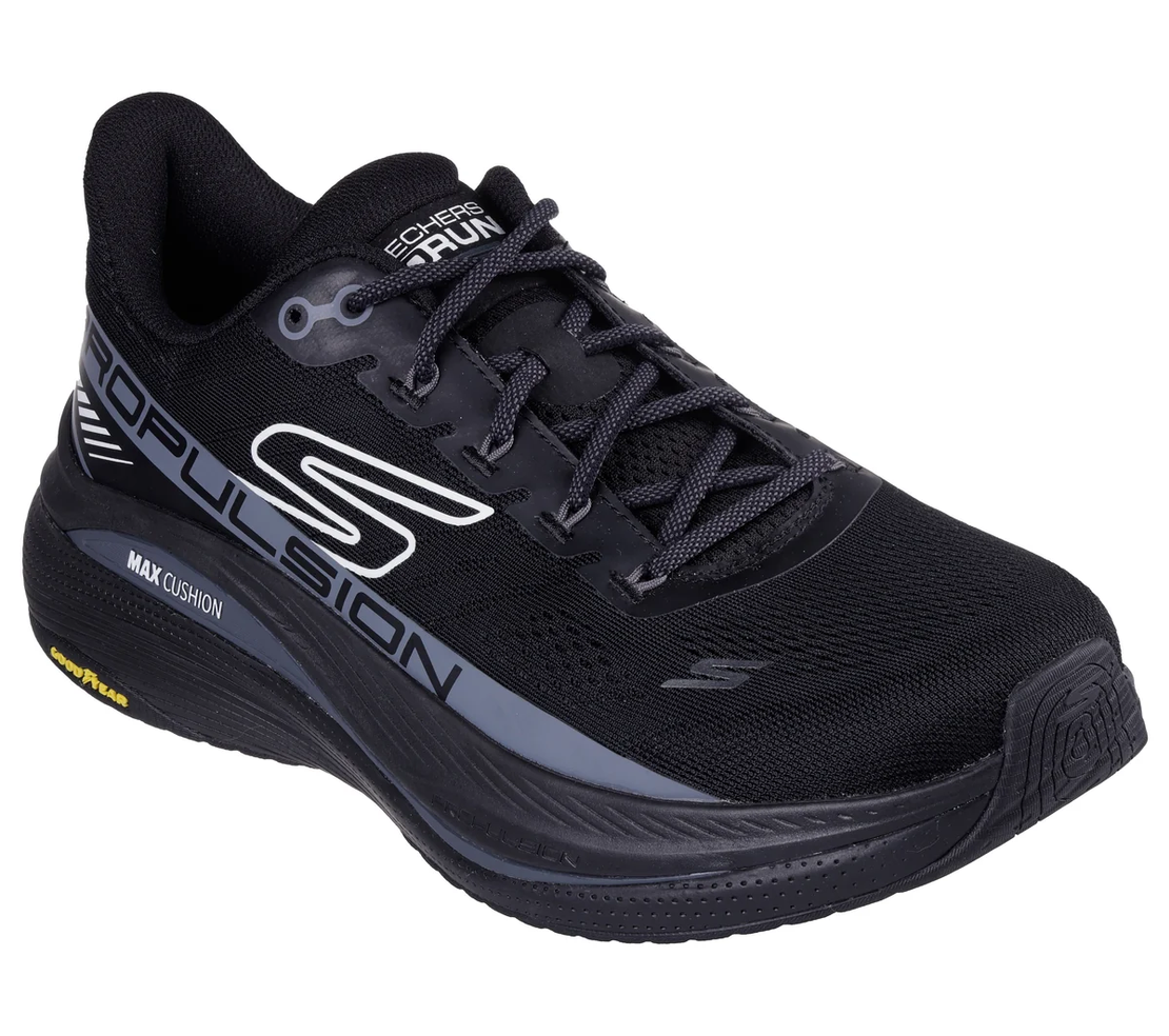 SKECHERS GOrun Max Cushioning - Propulsion סקצ'רס גברים שחור