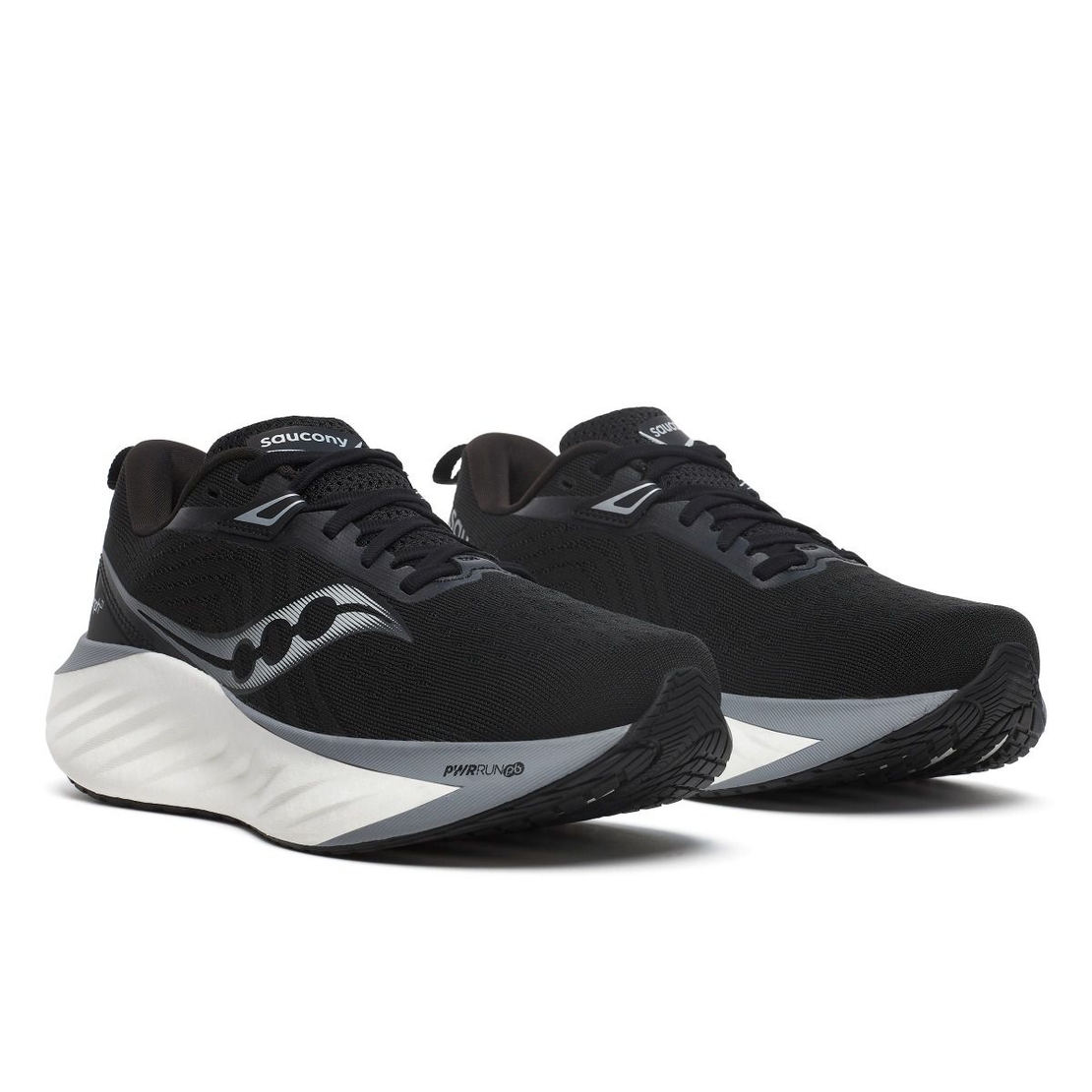 SAUCONY TRIUMPH 22 WIDE סאקוני נשים שחור לבן