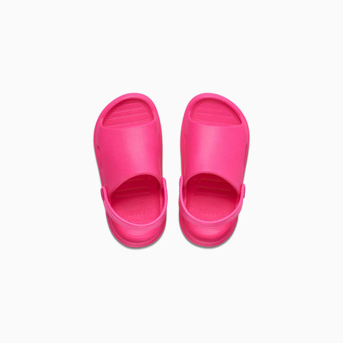 REEF Little Rio Slide Whisper White סנדלי תינוקות ורוד