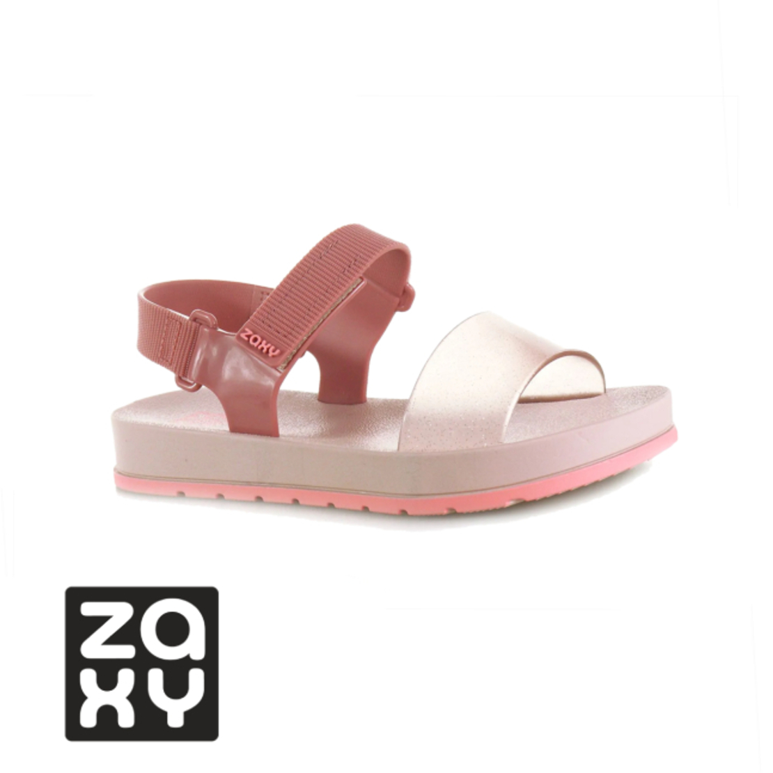 סנדלי גומי לילדות ZAXY זקסי ורוד