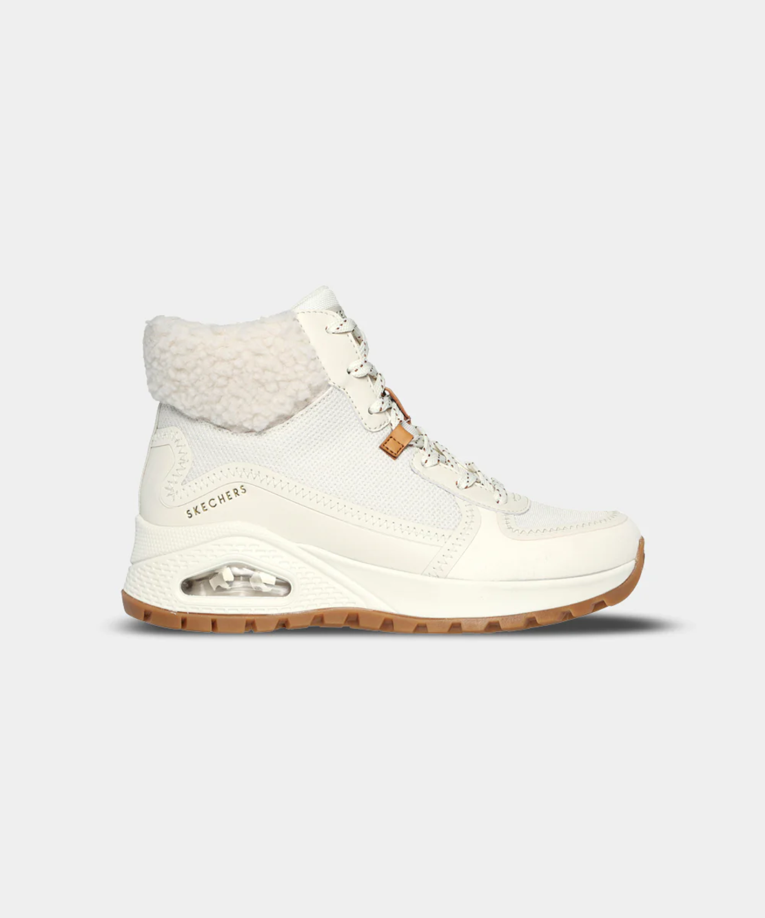 SKECHERS UNO Rugged - Fall Mode סקצ'רס נשים מגף קרם