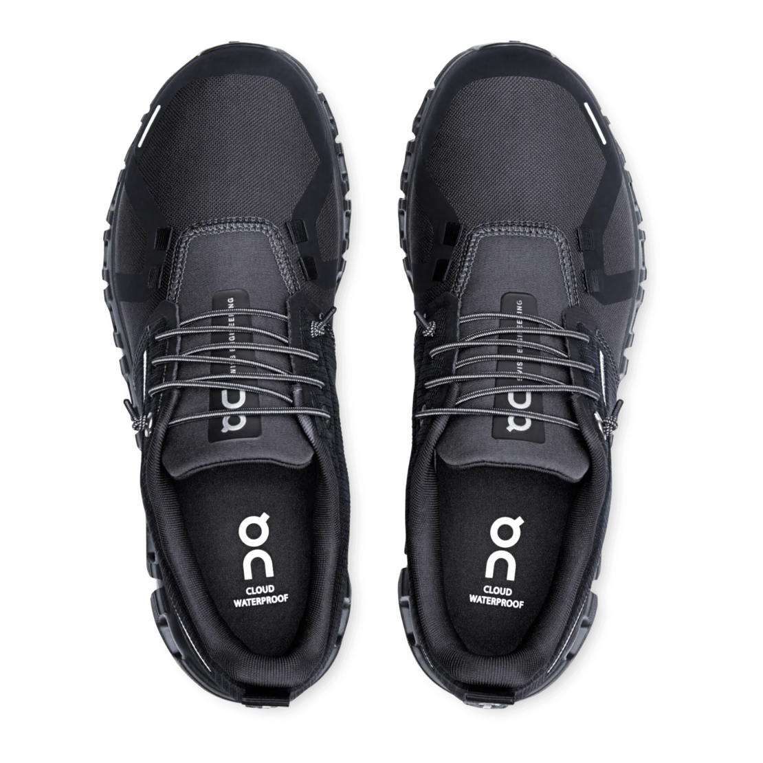 ON CLOUD 6 WATERPROOF און קלאוד נשים שחור נגד מים