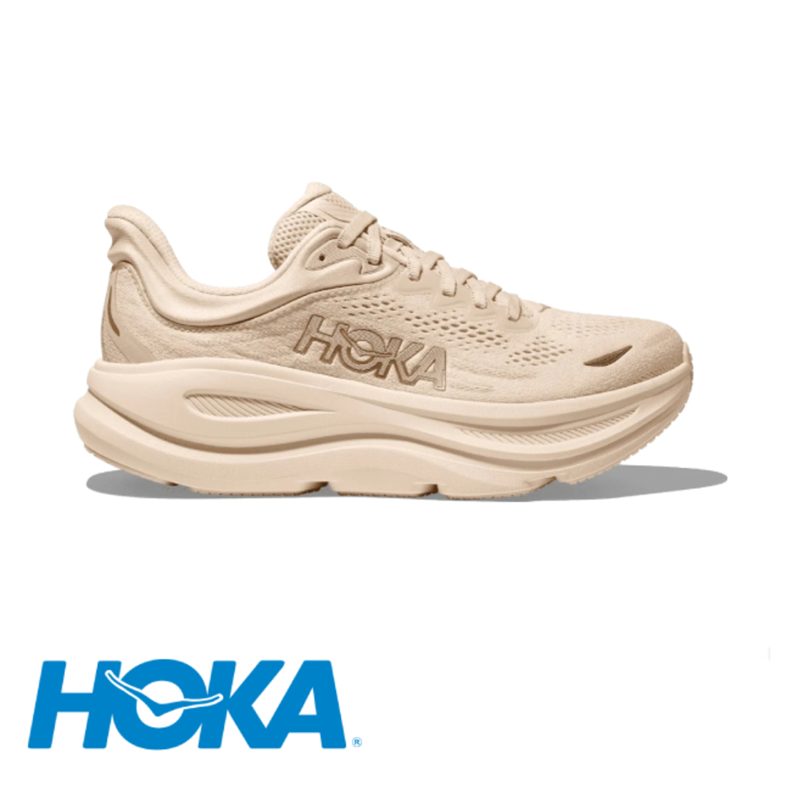 HOKA BONDI 9 הוקה נשים קרם