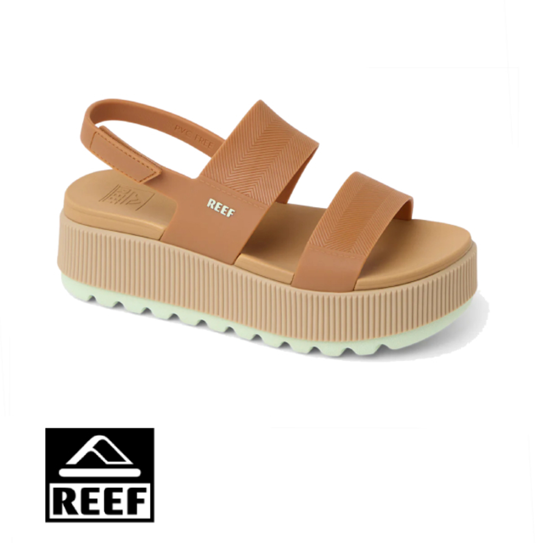 REEF Water Vista Higher Almond Ambrosia סנדלי פלטפורמה לנשים