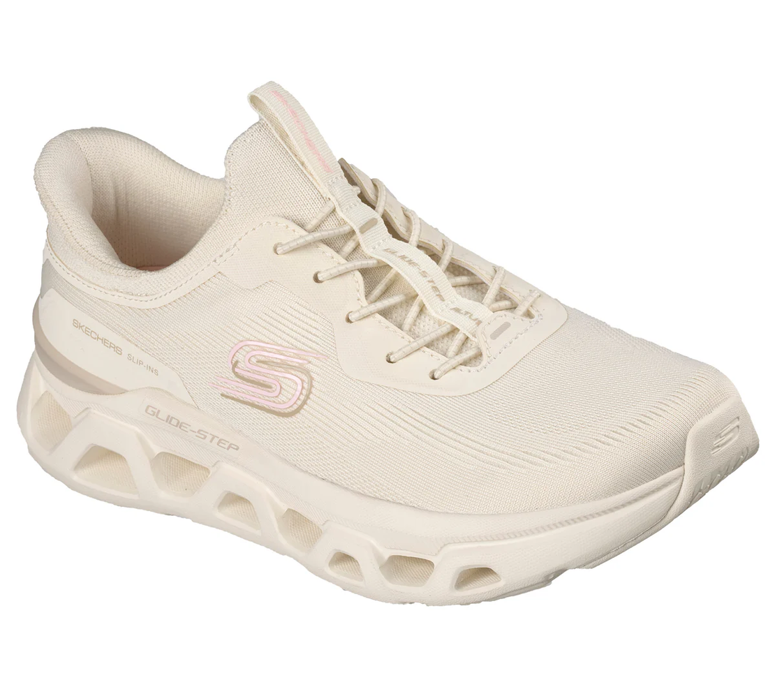 SKECHERS SLIP IN Glide-Step Altus סקצ'רס סליפ אין נשים קרם