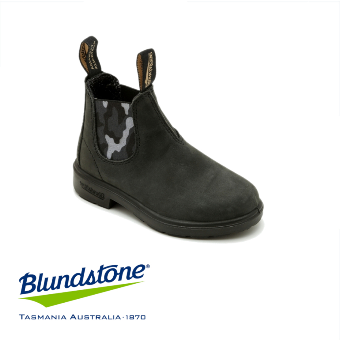 BLUNDSTONE 1994 אפור צבאי ילדים