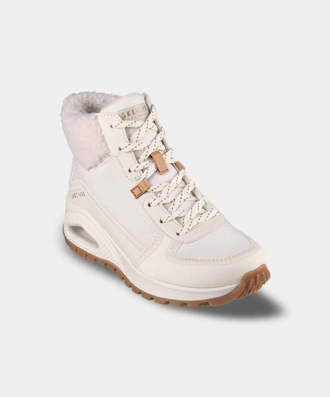 SKECHERS UNO Rugged - Fall Mode סקצ'רס נשים מגף קרם