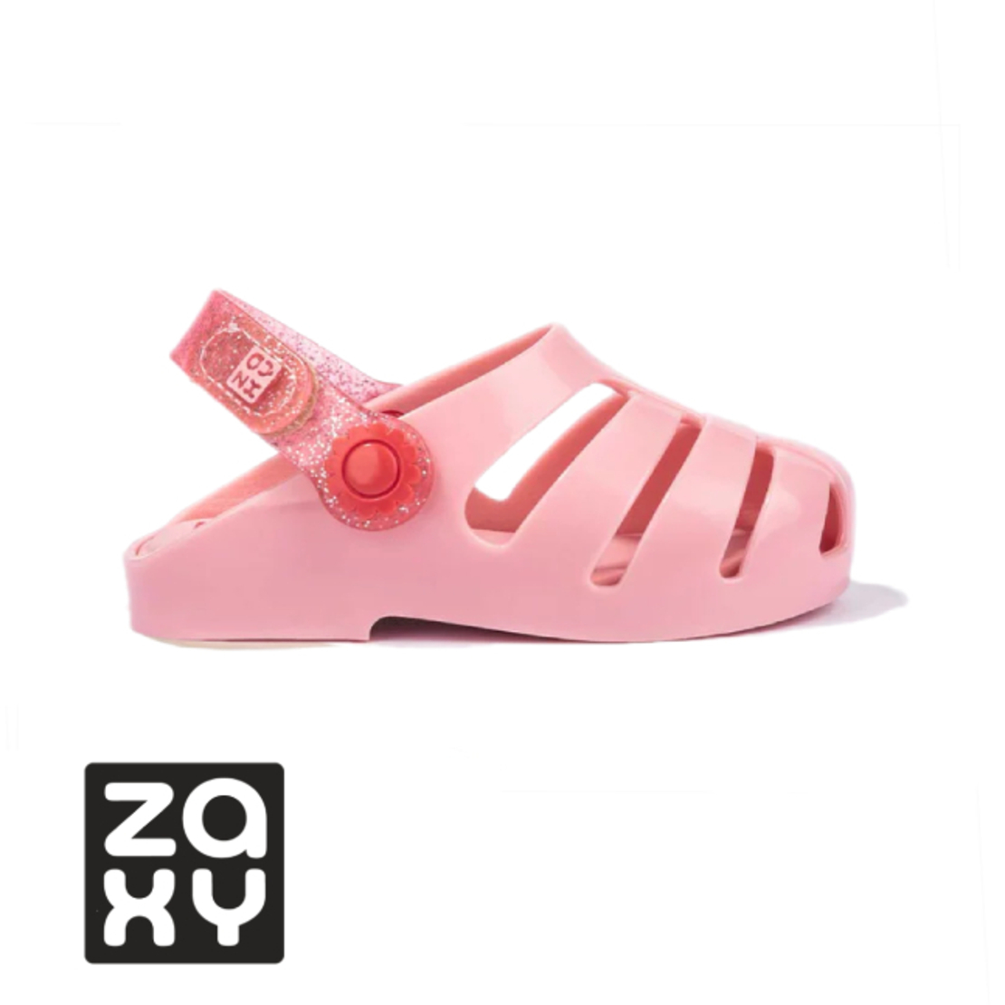 סנדלי גומי ZAXY סגורות ורוד