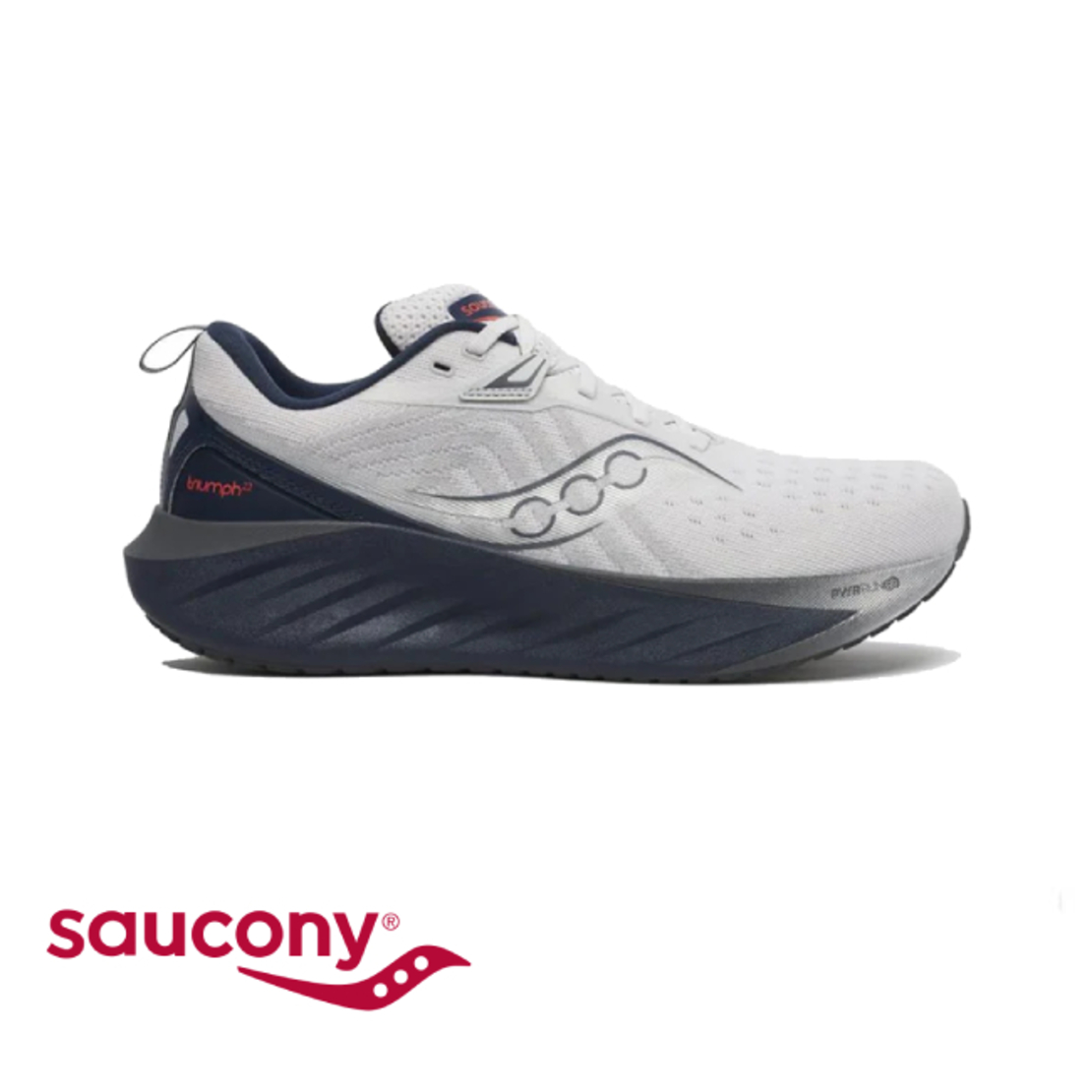 SAUCONY TRIUMPH 22 WIDE סאקוני גברים אפרפר