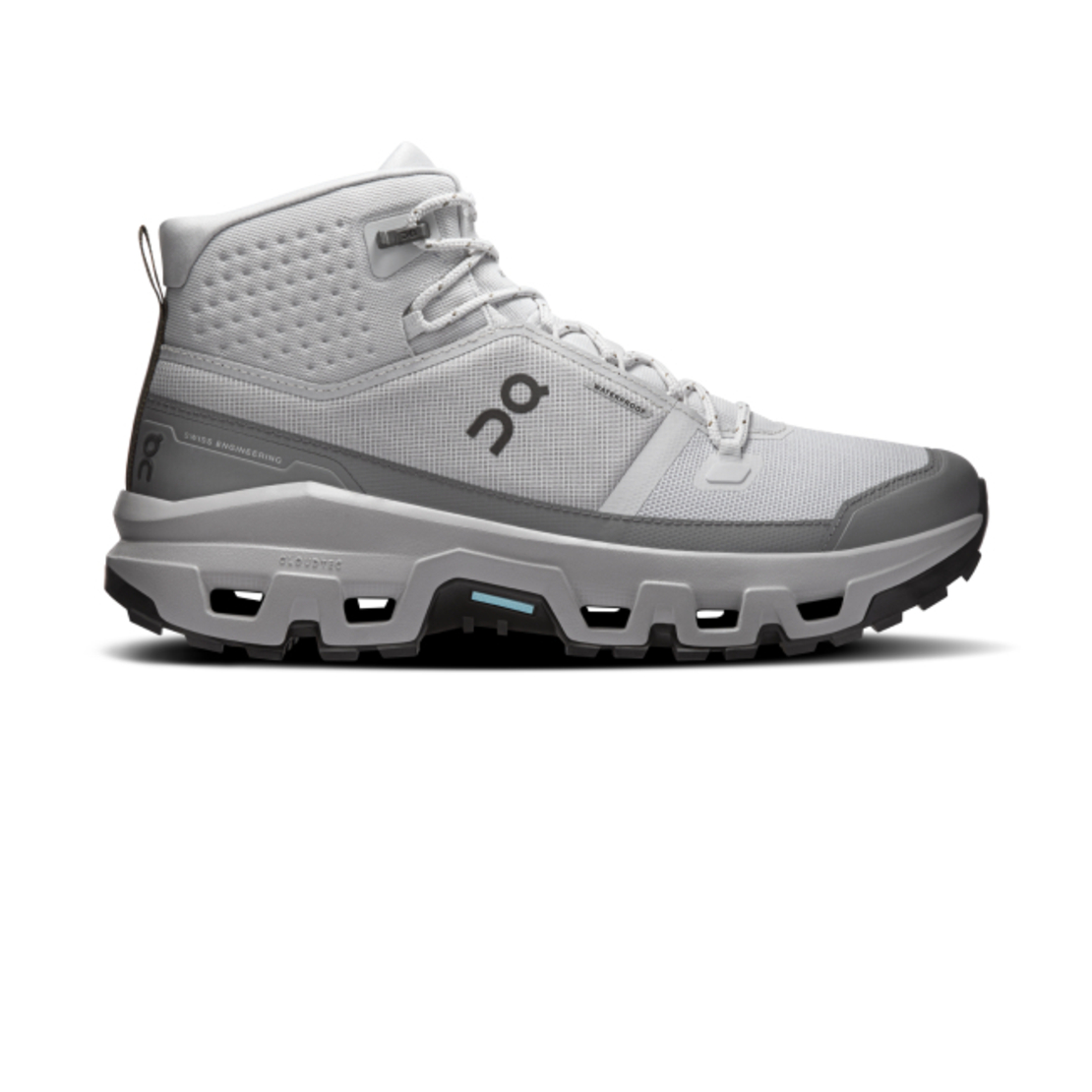 ON CLOUDROCK MID WATERPROOF און קלאוד גברים אפור